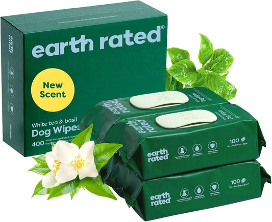 Earth Rated Scented Grooming Wipes