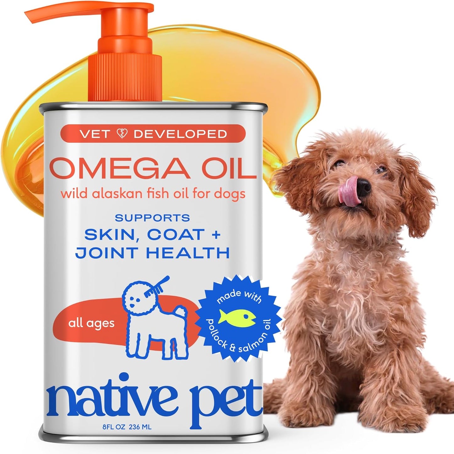 Native Pet Omega-3 Fish Oil Supplement
