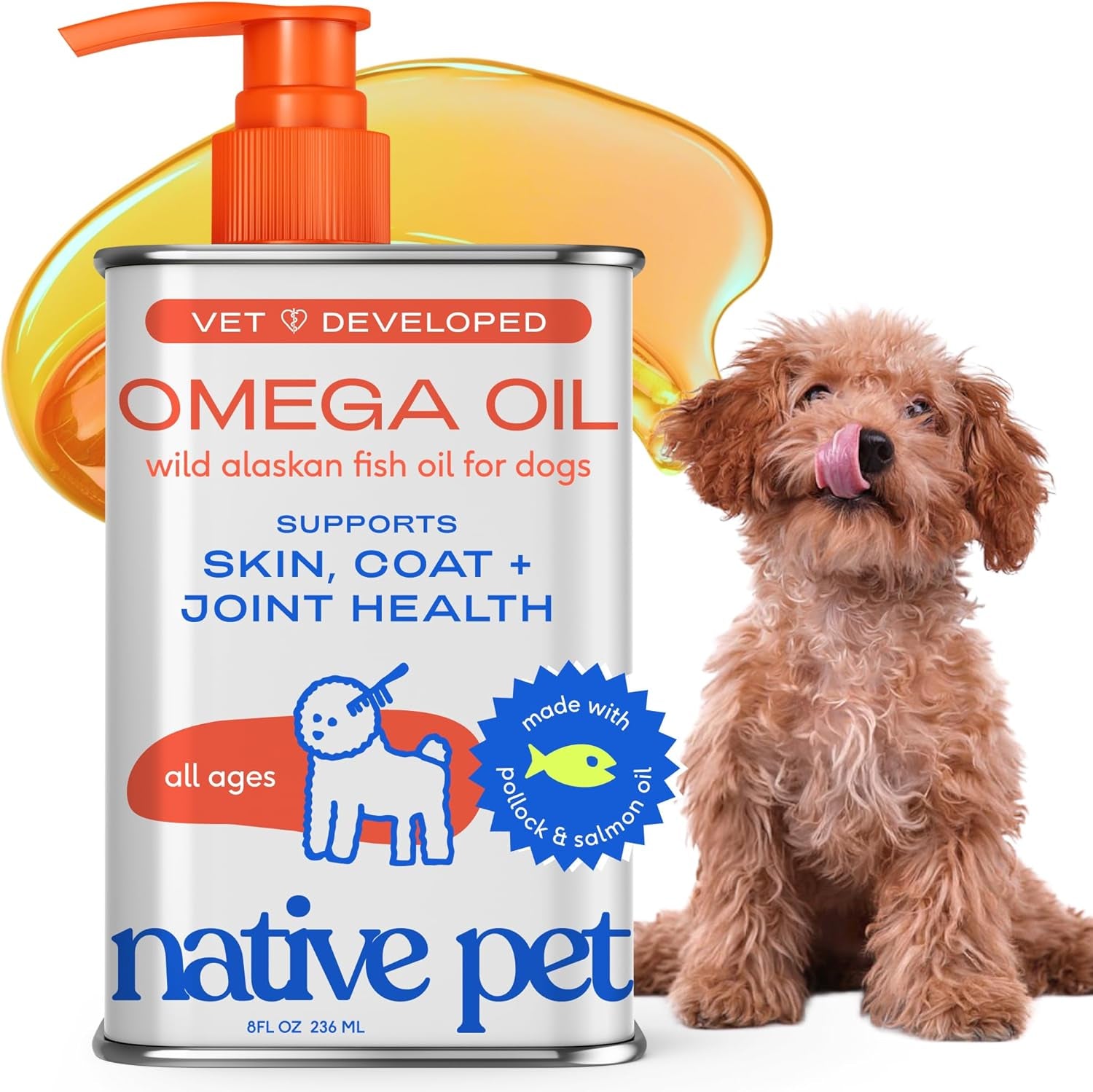 Native Pet Omega-3 Fish Oil Supplement