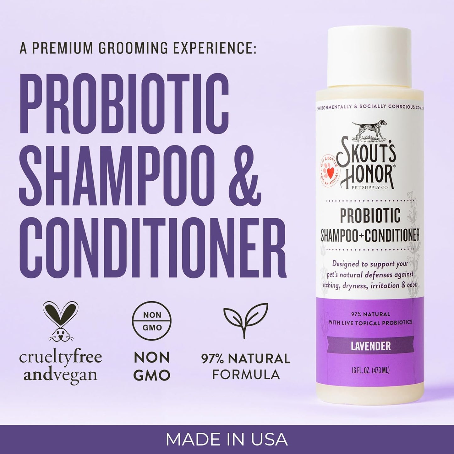 Scouts Honor Probiotic Shampoo