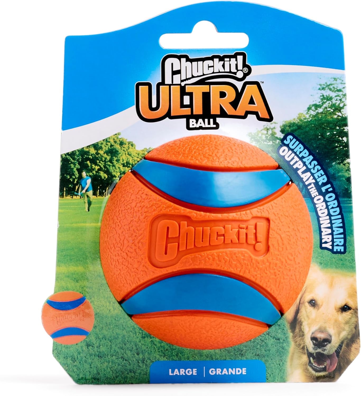 Chuck-It Ultra Rubber Ball