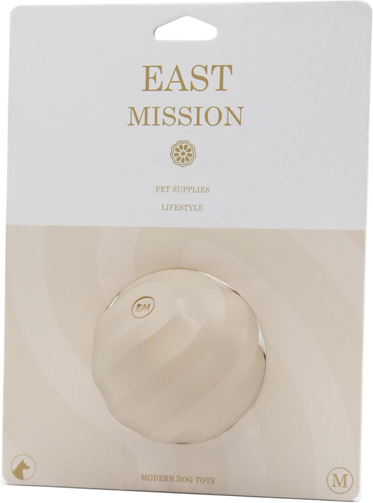 Cream Colored Rubber Ball