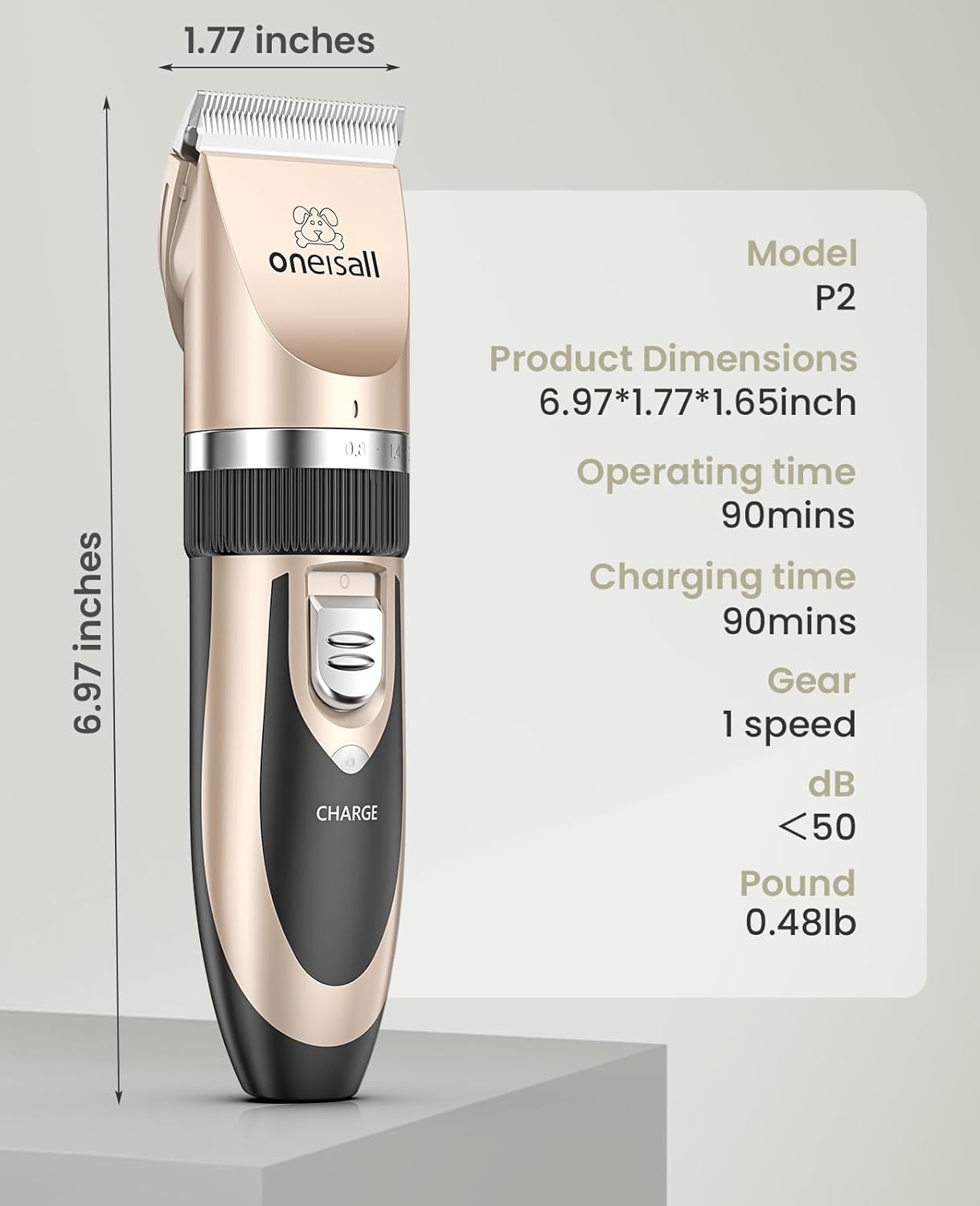 Oneisall Low Noise Clipper Set