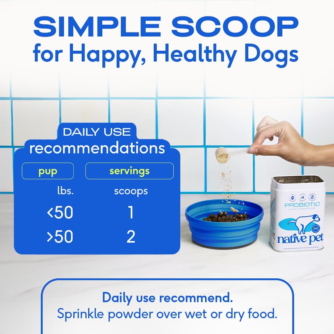 Native Pet Powdered Probiotics