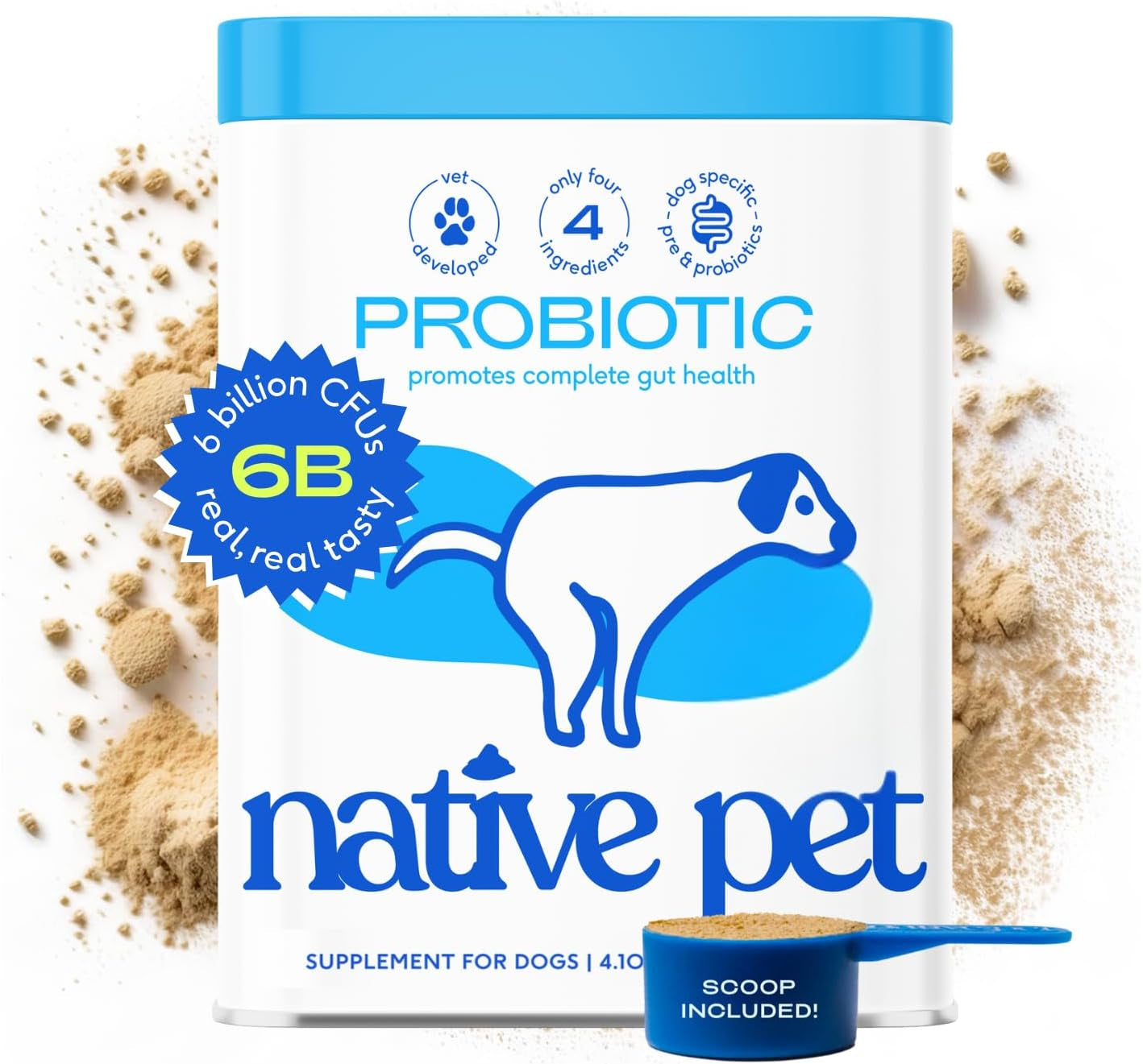Native Pet Powdered Probiotics