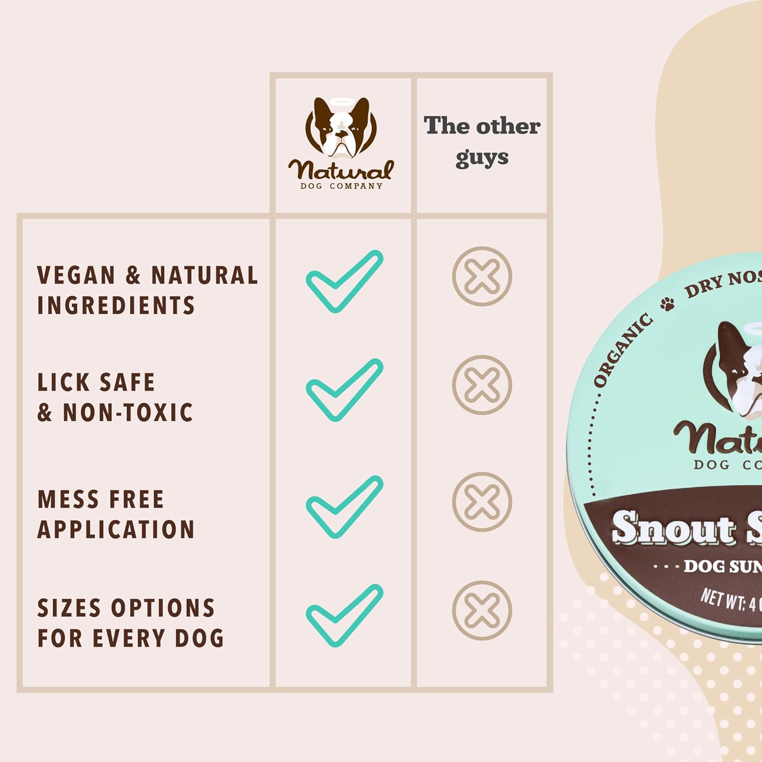 The Natural Dog Brand Snout Soother Balm