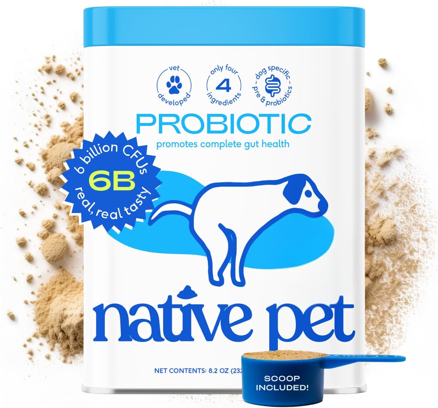 Native Pet Powdered Probiotics