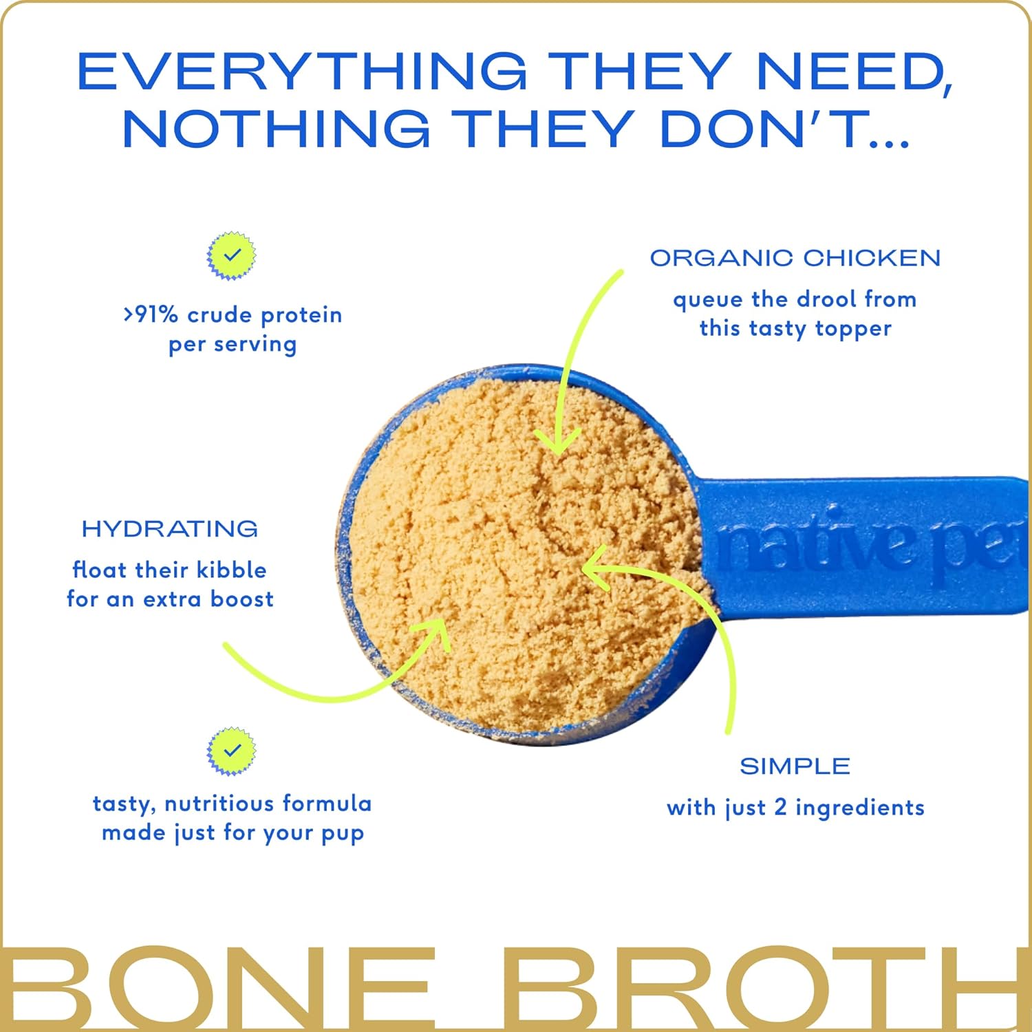 Native Pet Powdered Bone Broth