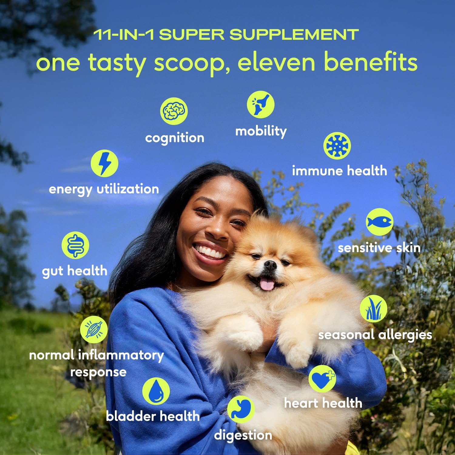 Native Pet 11-in-1 Multivitamin Powder Supplement 