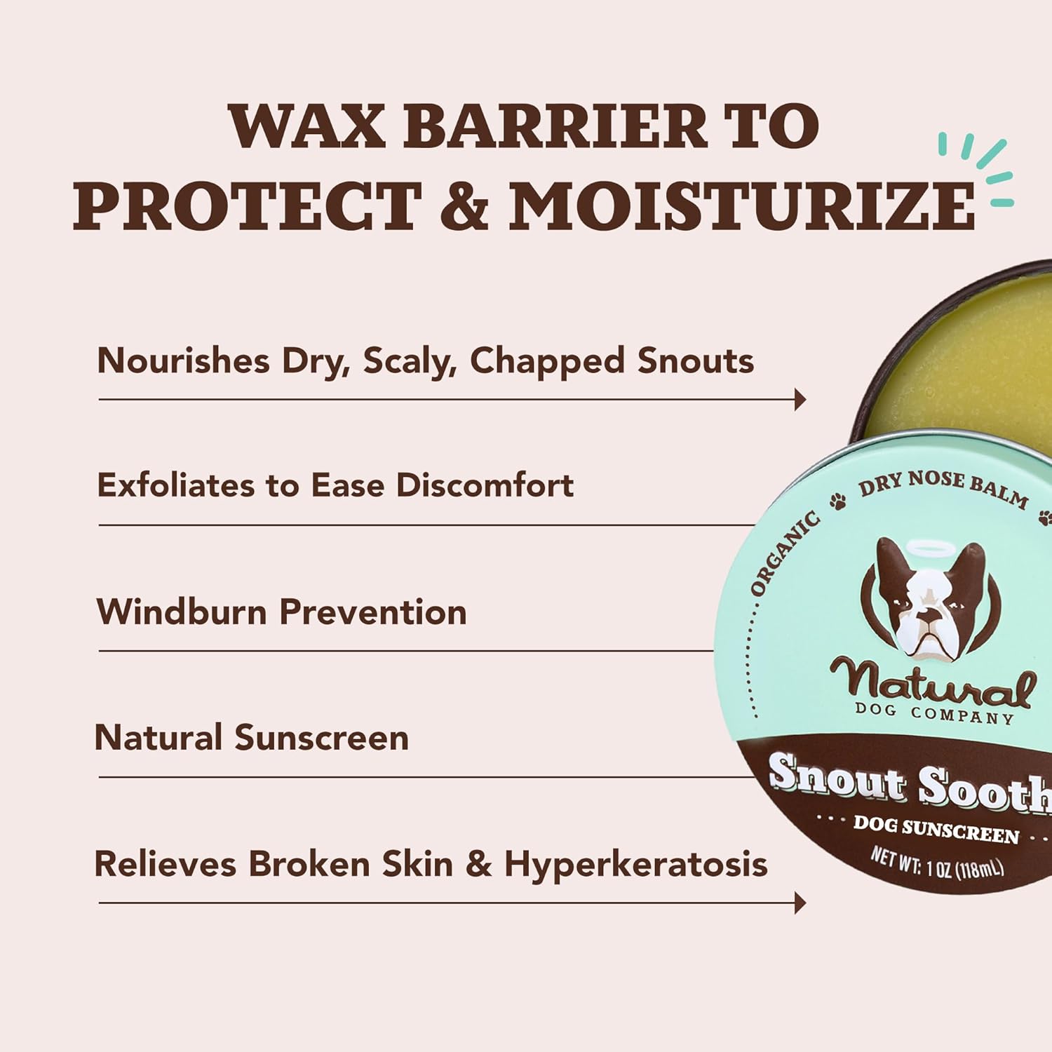 The Natural Dog Brand Snout Soother Balm