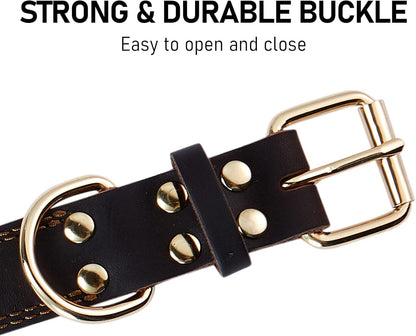 Genuine Leather Collar