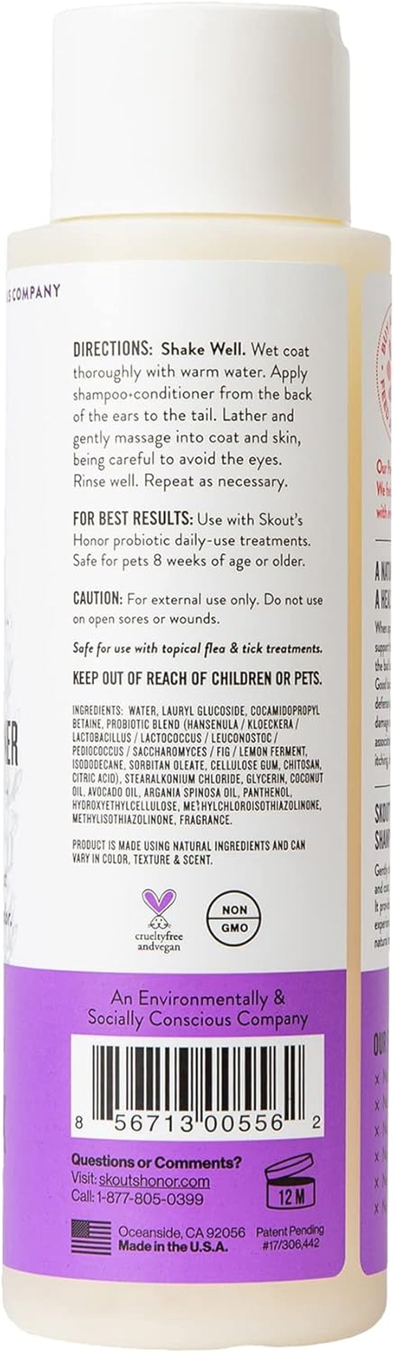 Scouts Honor Probiotic Shampoo