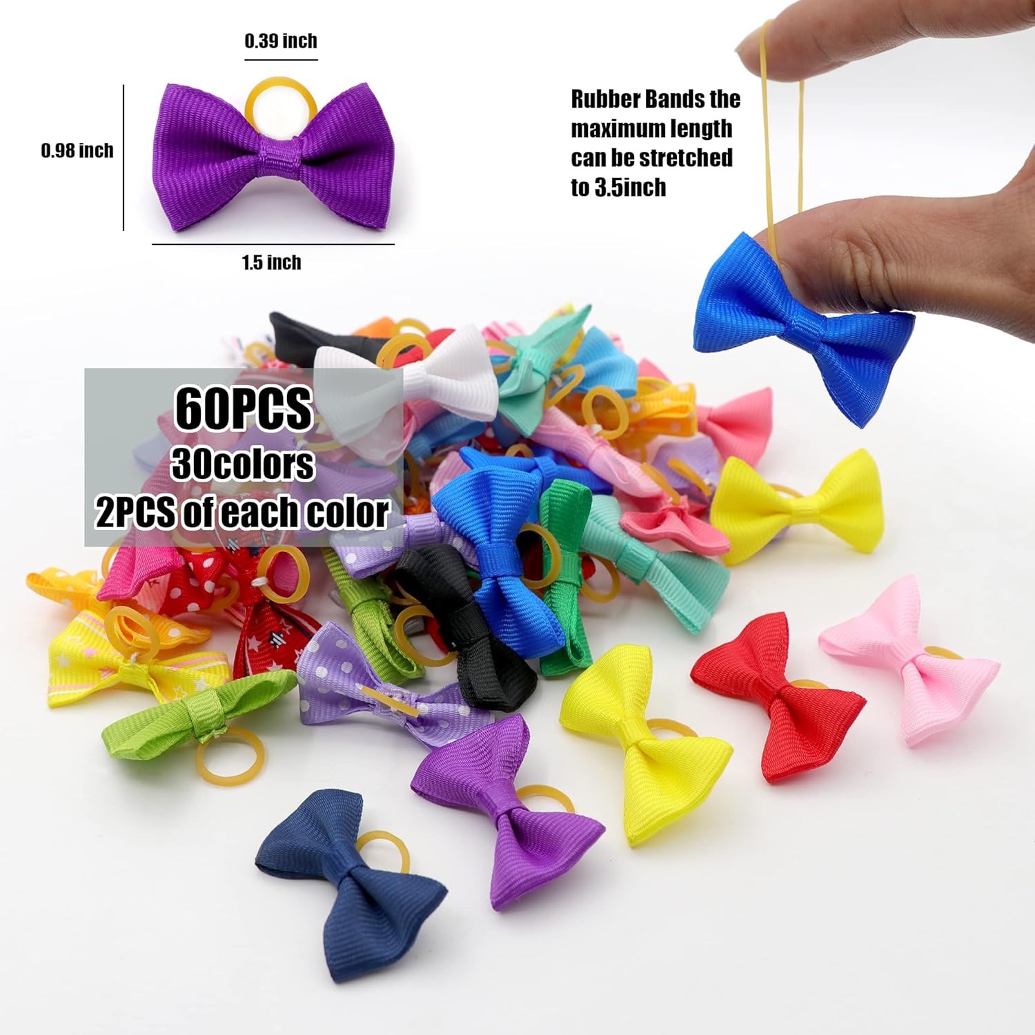 Happy Hair Bow Set