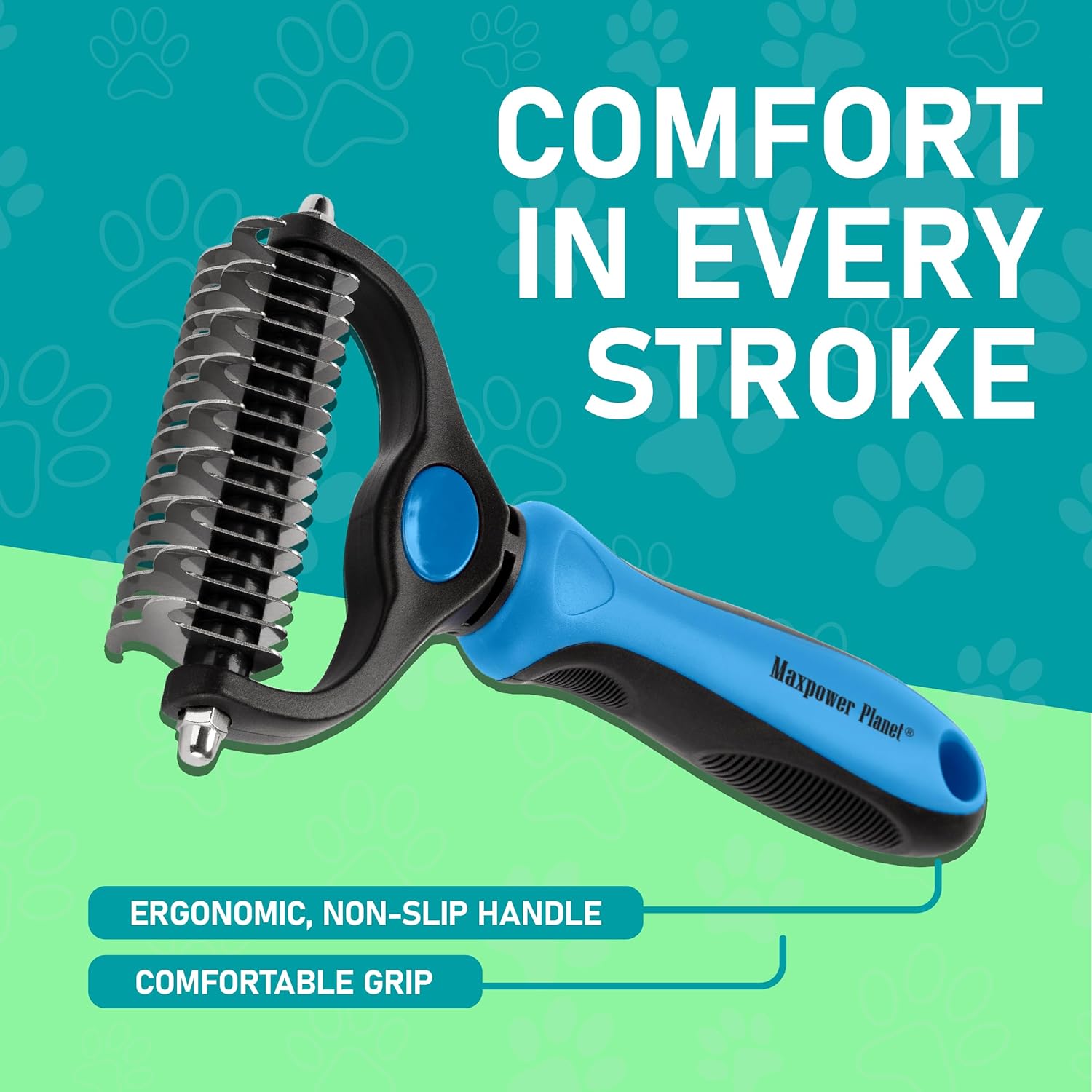Double-Sided De-Matting Brush