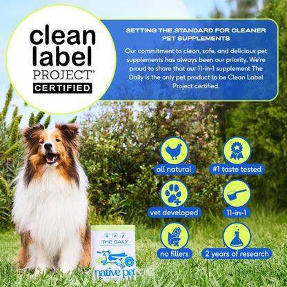 Native Pet 11-in-1 Multivitamin Powder Supplement 