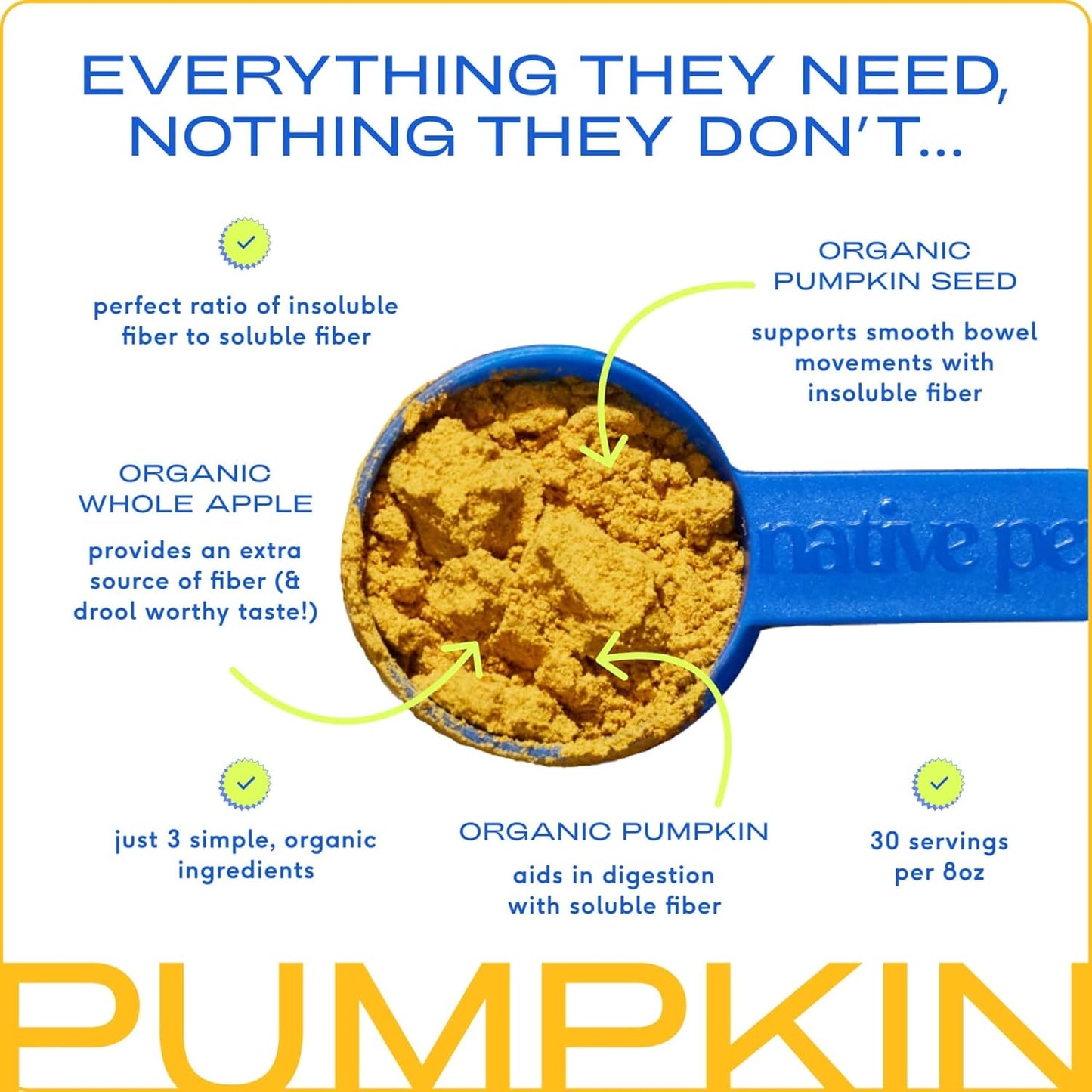 Native Pet Powdered Pumpkin 