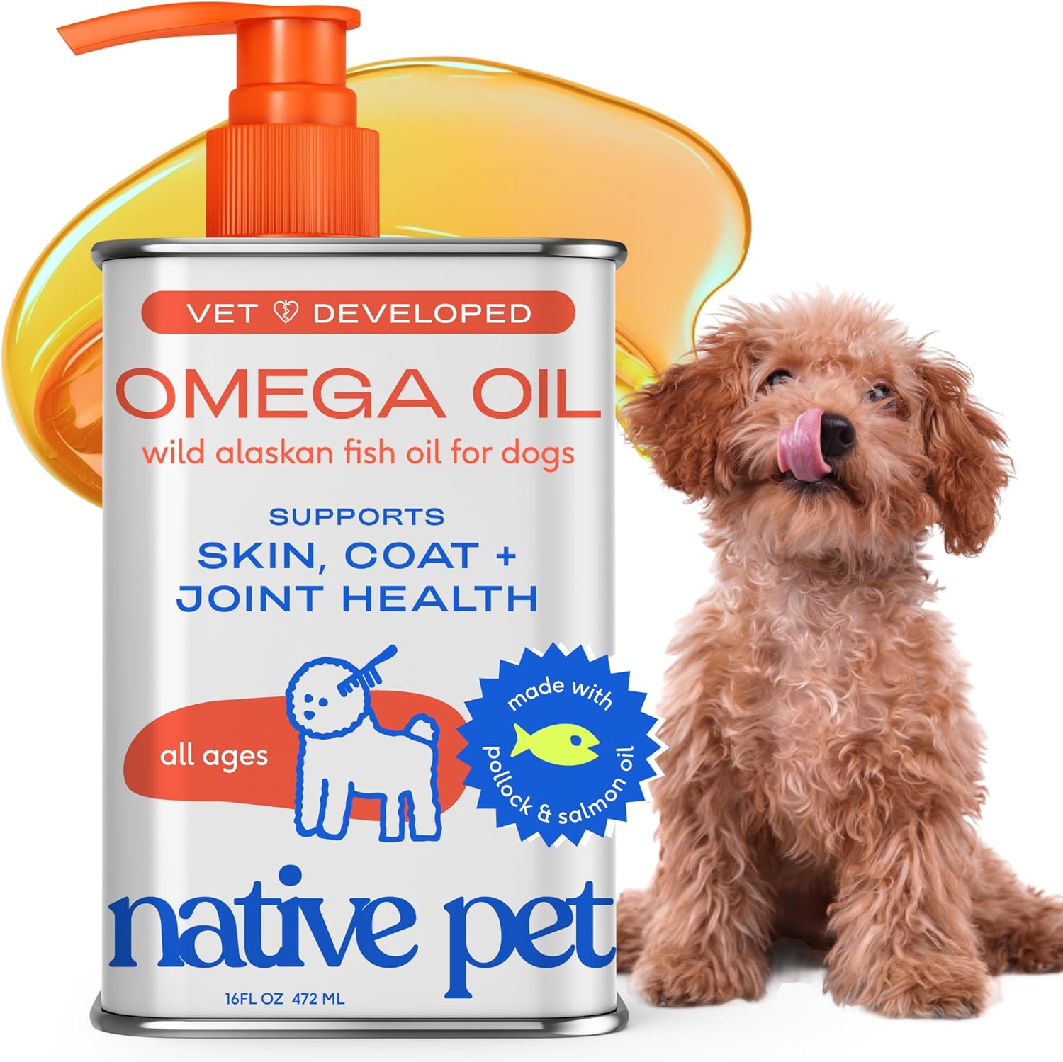 Native Pet Omega-3 Fish Oil Supplement