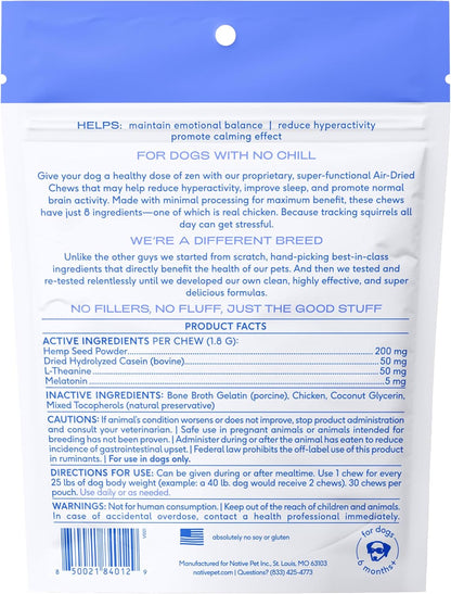 Native Pet Calming Chews