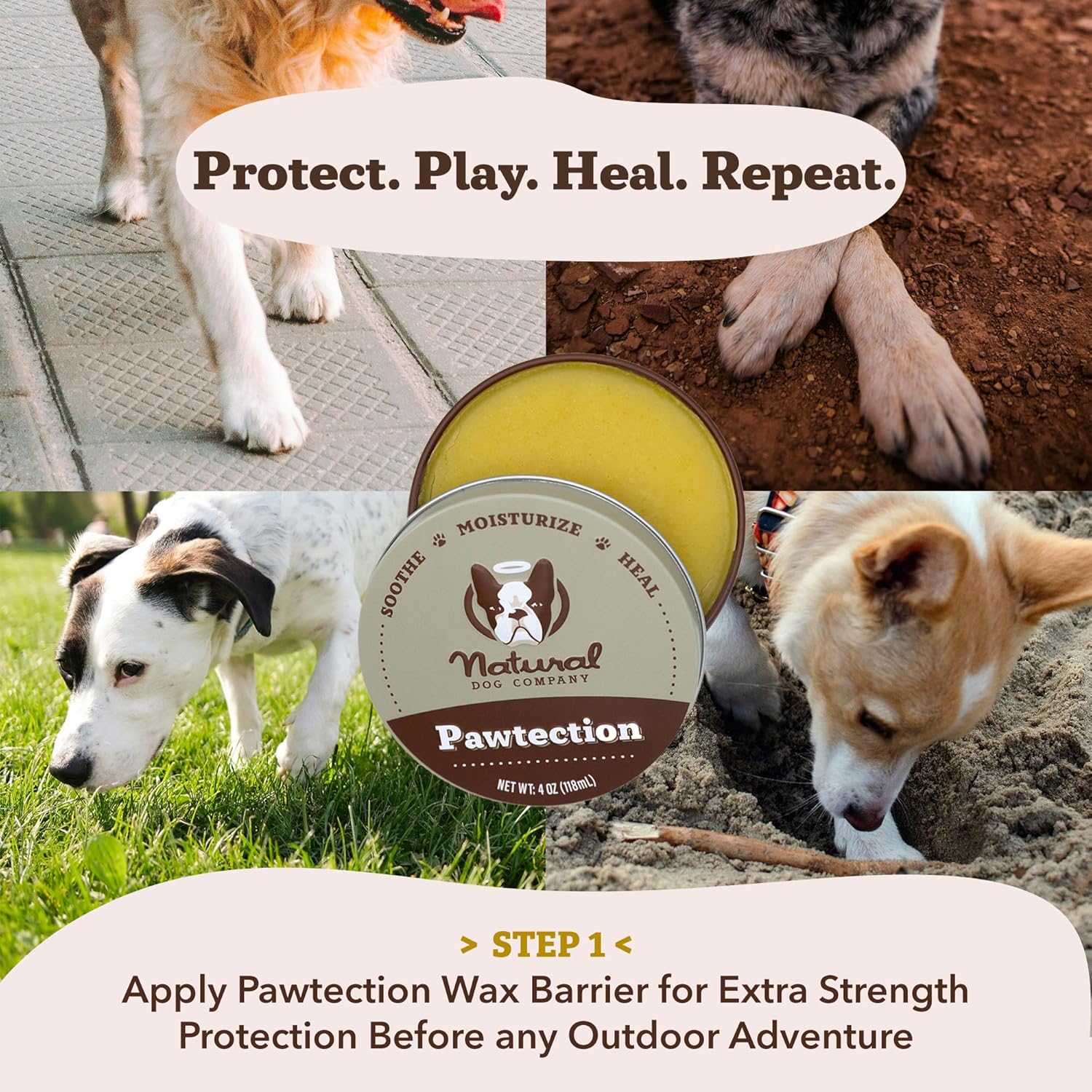 The Natural Dog Company Paw Soother