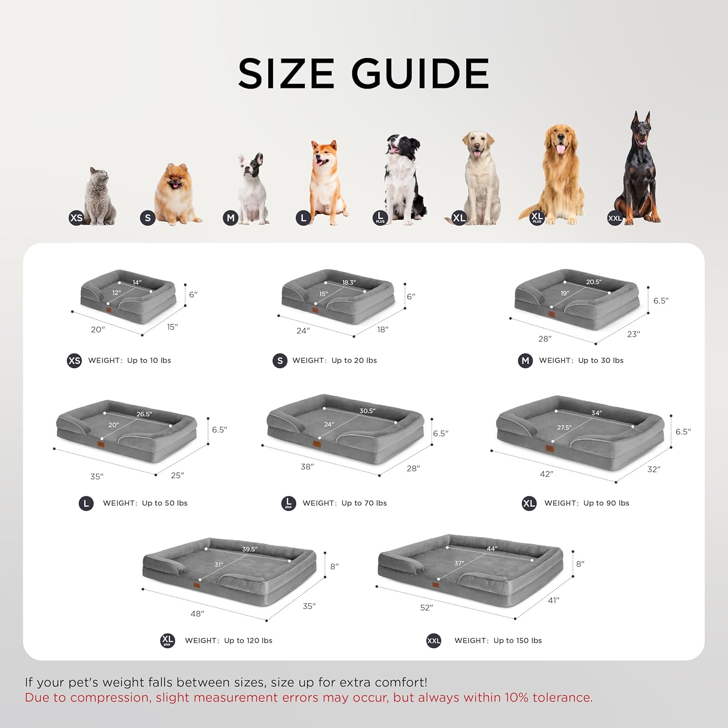 Gray Orthopedic Bed