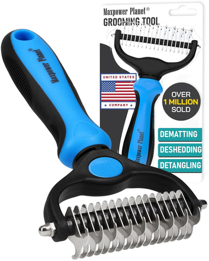 Double-Sided De-Matting Brush