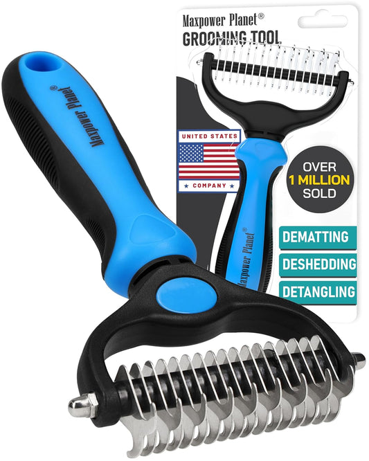 Double-Sided De-Matting Brush
