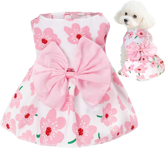Pink Floral Dress