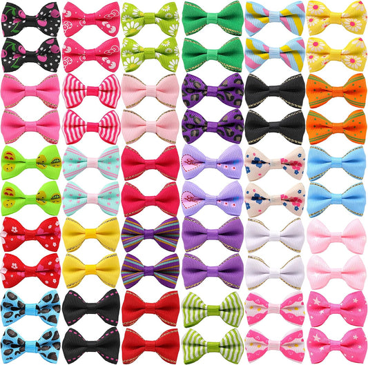 Cheerful Hair Bow Set