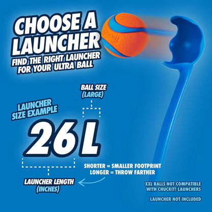 Chuck-It Ultra Rubber Ball