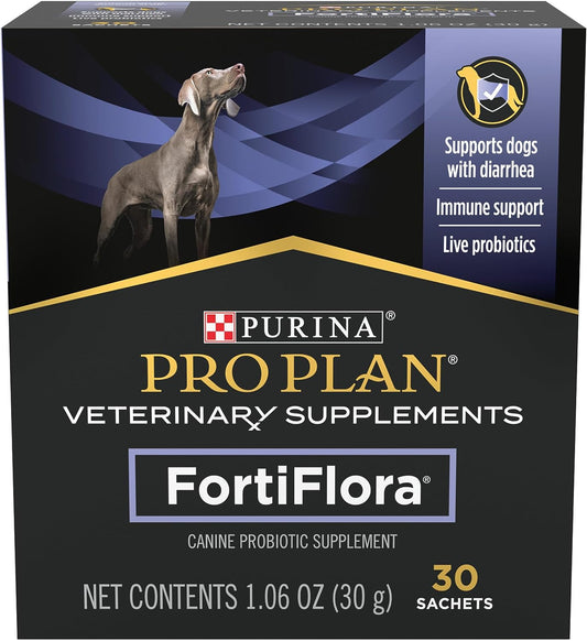 Purina Pro Plan Veterinary Supplements Fortiflora Dog Probiotic Supplement